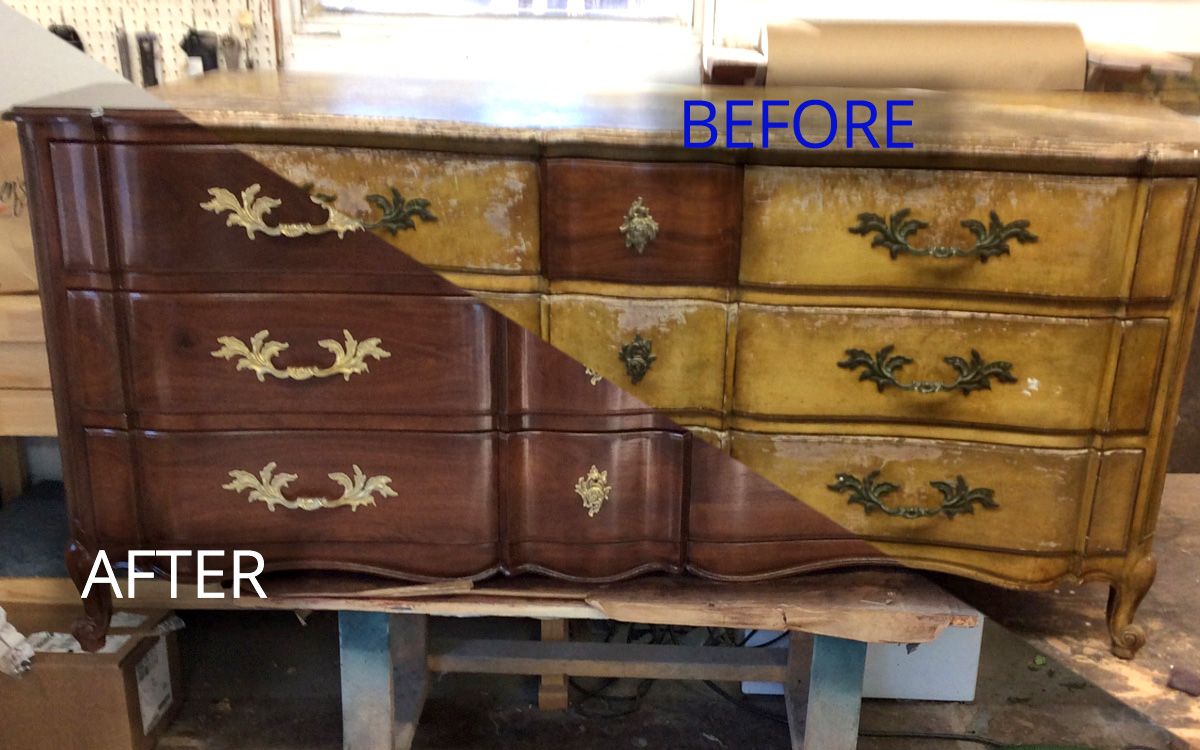 furniture refinishing services from Hudson Valley Furniture